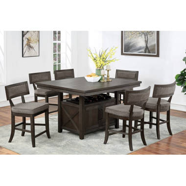 6 seater dining discount table with storage